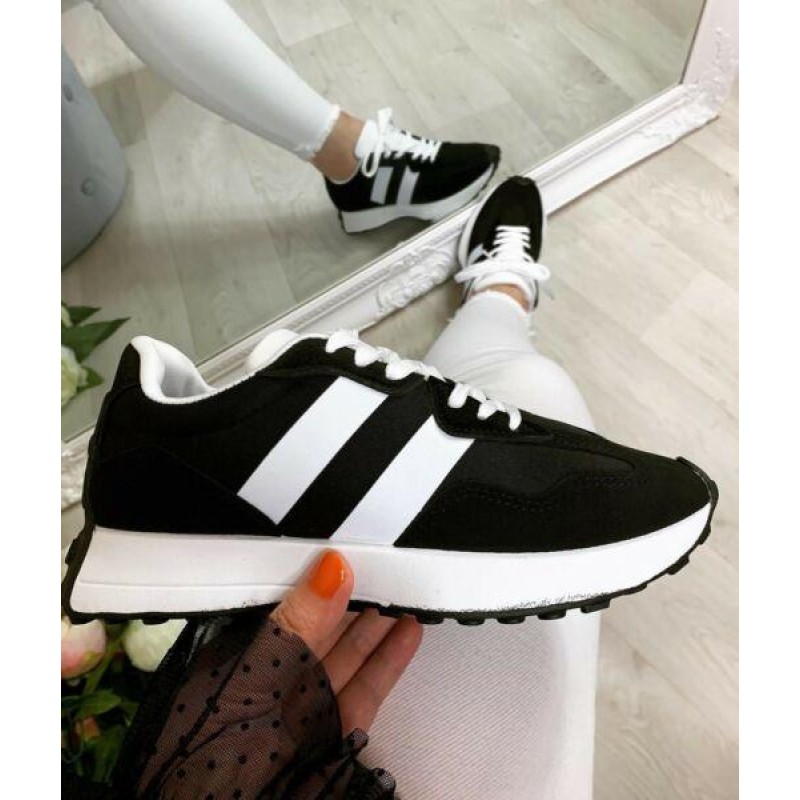 WOMENS LADIES LACE UP SPORT TRAINERS PARTY CHUNKY SNEAKERS WOMEN FASHION SHOES