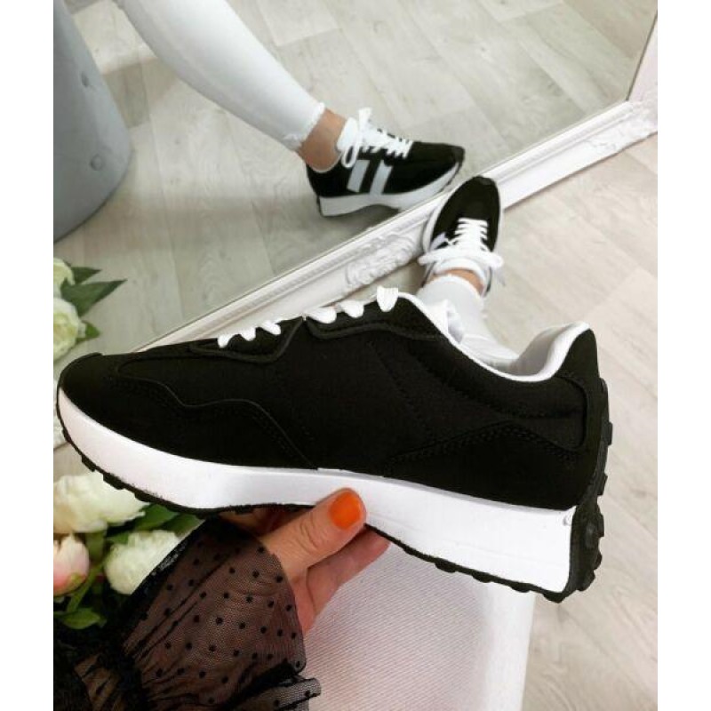 WOMENS LADIES LACE UP SPORT TRAINERS PARTY CHUNKY SNEAKERS WOMEN FASHION SHOES