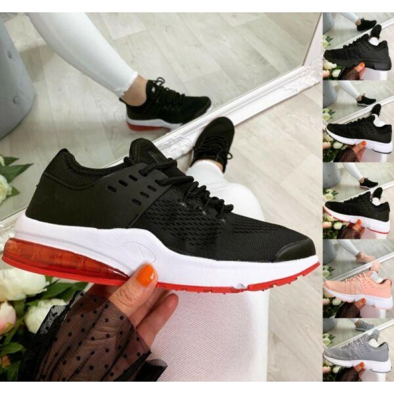 LADIES WOMENS FASHION SPORT RUNNING LACE UP JOGGING SNEAKERS TRAINERS SHOES SIZE