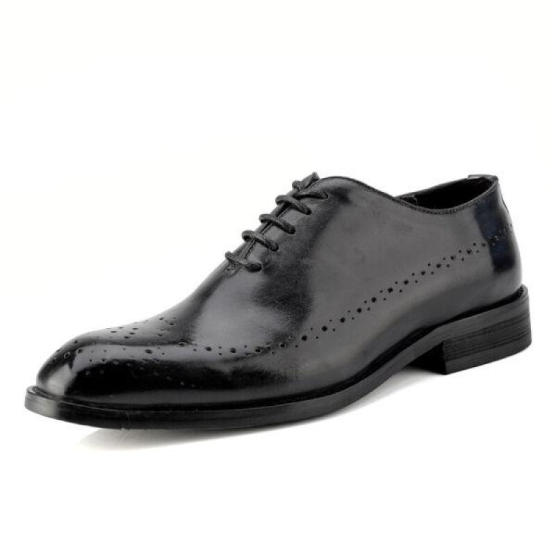 British Mens Dress Formal Leather Shoes Oxfords Ca...