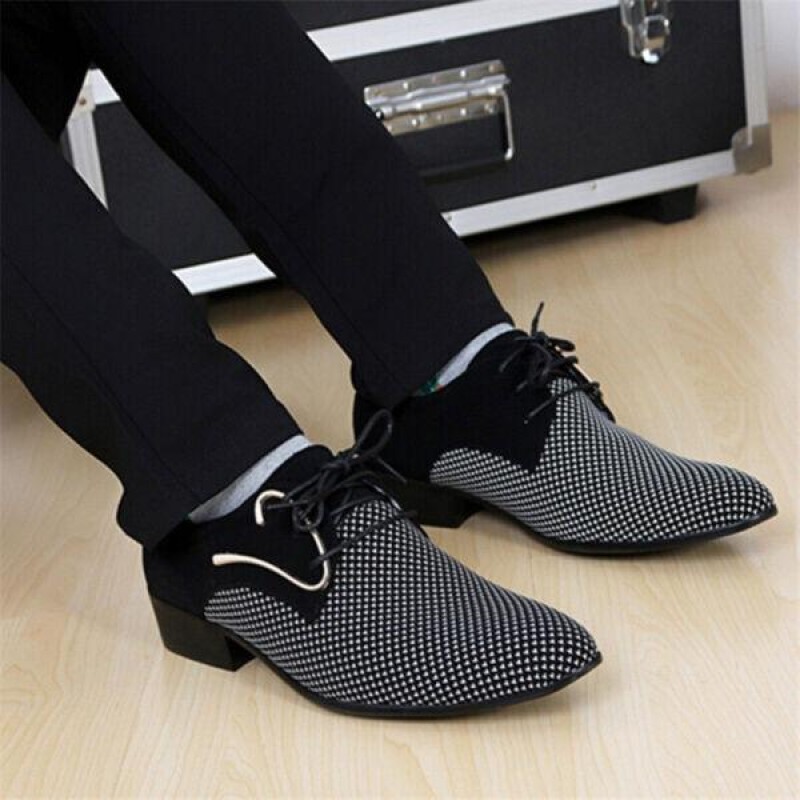 Mens Leather Shoes Men's Business Dress Shoes Wedding Basic Shoes Men loafers