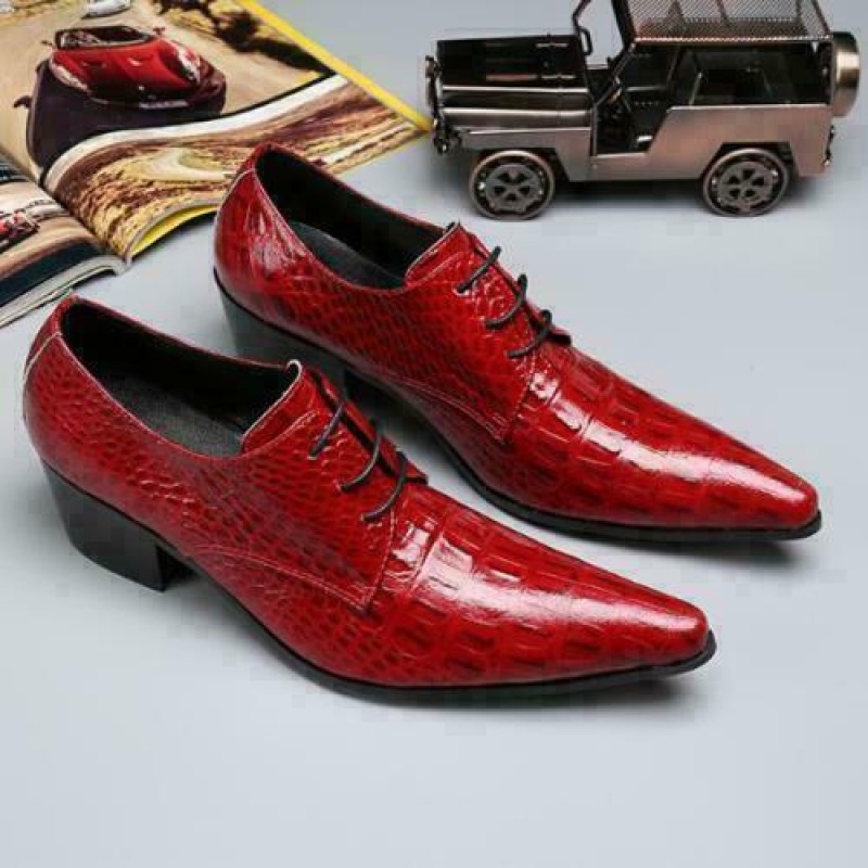 38-46 Mens Low Top Real Leather Business Shoes Pointy Toe Oxfords Lace up Club F