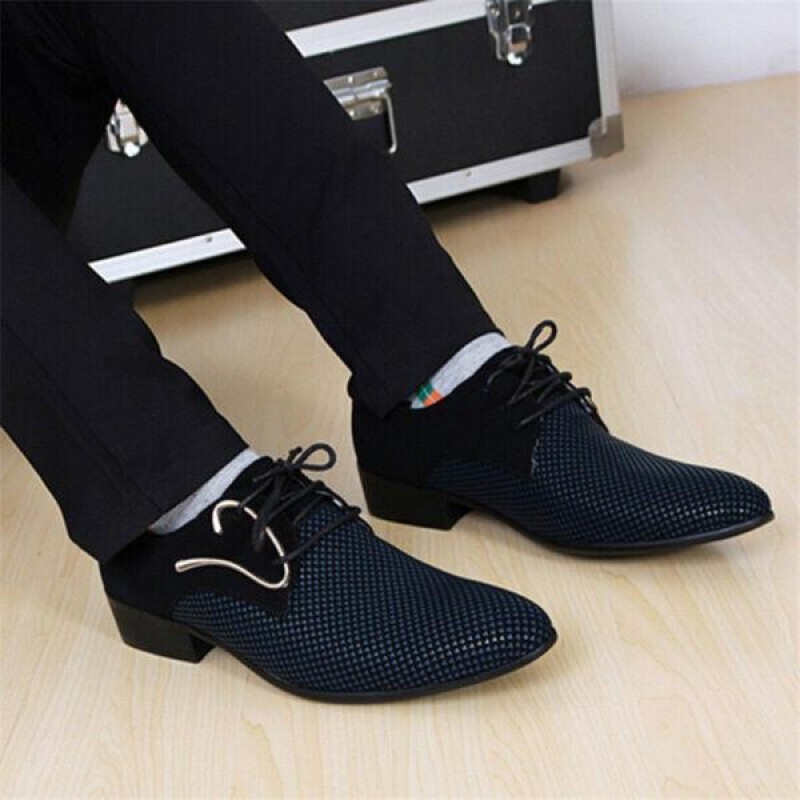 Mens Leather Shoes Men's Business Dress Shoes Wedding Basic Shoes Men loafers