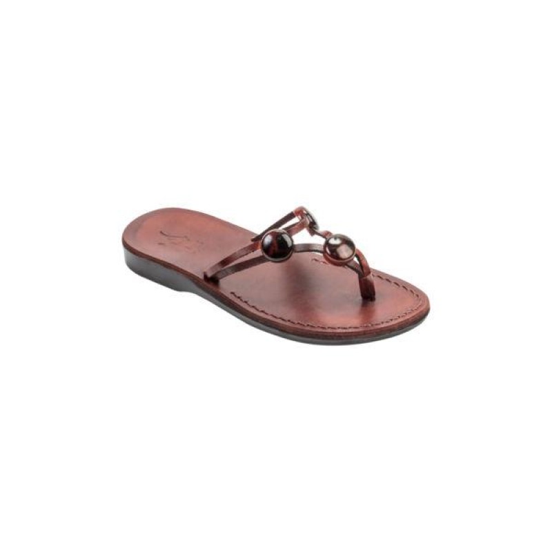 Women's Jerusalem Handmade Sandals Natural Israel ...