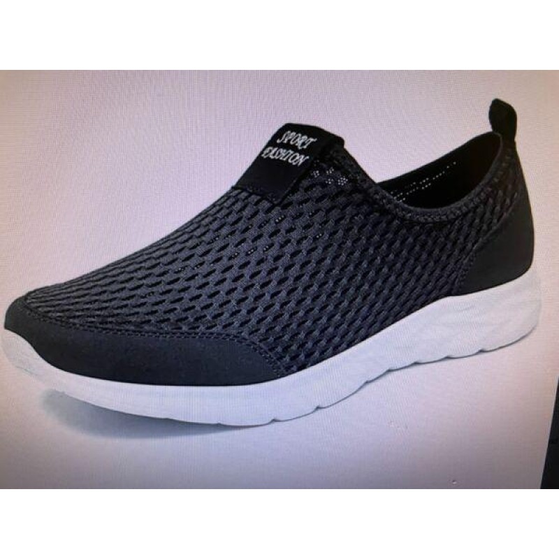 Men's  SLIP ON   (Laceless)  Running  Shoes 9.5   (US SELLER)   NEW