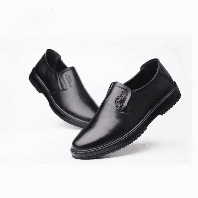 Men's Restaurant Oil Resistant Kitchen Work Shoes Loafer Slip-On Skid Non-Slip