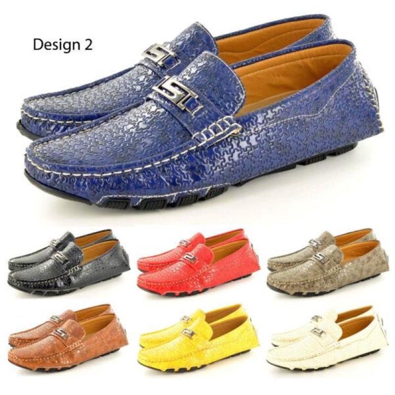 New Mens Faux Suede Casual Loafers Moccasins Slip on Shoes Avail. UK Sizes 6-11