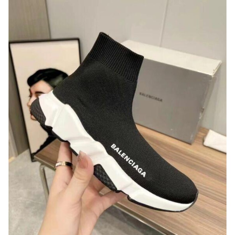 Hot Sale Mens Womens Pointed Toe Ankle Stretchy Boots Walk Sneakers Socks Shoes